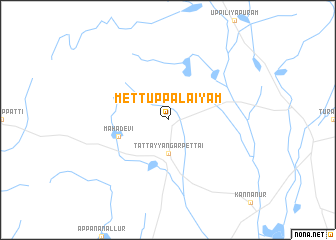 map of Mettuppālaiyam