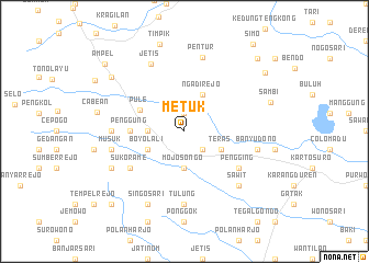 map of Metuk