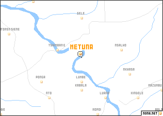 map of Metuna