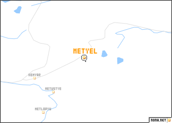 map of Met”yel\