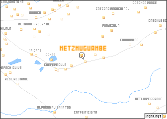 map of Met. Z. Muguambe