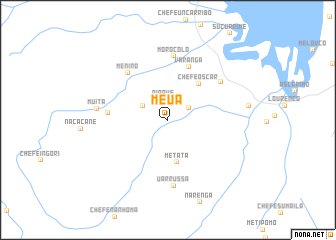 map of Méua