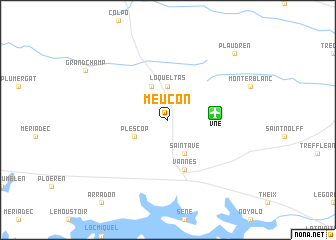 map of Meucon