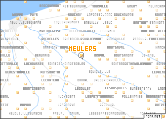 map of Meulers