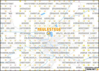 map of Meulestede