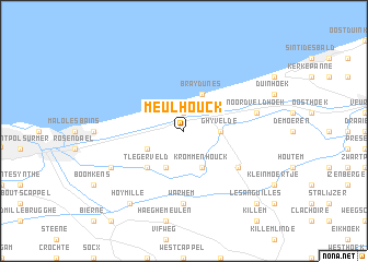 map of Meulhouck