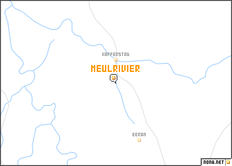 map of Meulrivier
