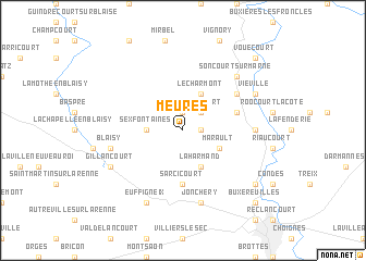 map of Meures