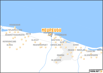 map of Meureudu