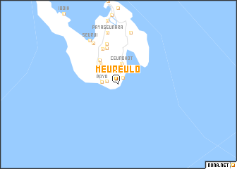 map of Meureulo