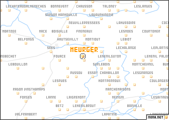 map of Meurger