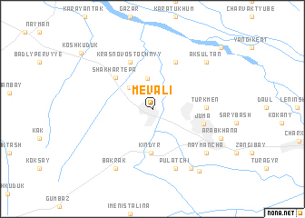 map of Mevali