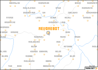 map of Mévamébot