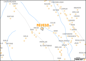 map of Mevedo