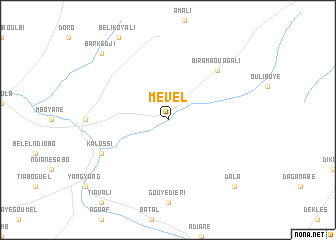 map of Mevel