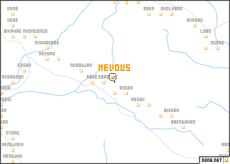 map of Mévous