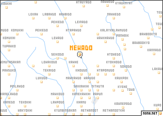 map of Mewado