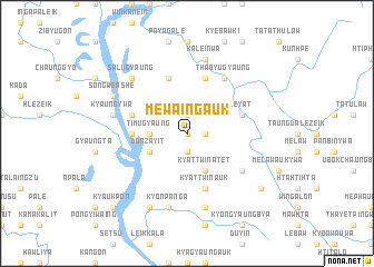 map of Mèwaing Auk