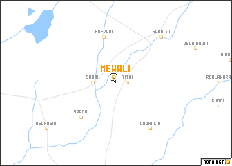 map of Mewali