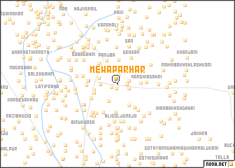 map of Mewa Parhār