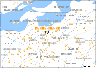 map of Mewa Sanghar