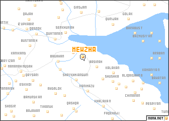 map of Mēwzha
