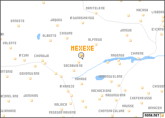 map of Mexexe