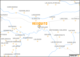 map of Mexiquito