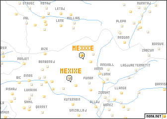 map of Mëxixë