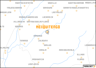 map of Mexquitengo