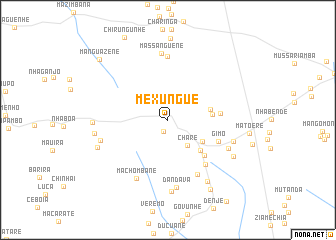 map of Mexunguè