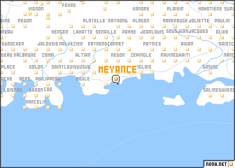 map of Meyance