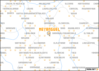 map of Meyanguel