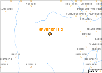 map of Meyankolla