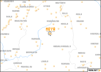 map of Méya