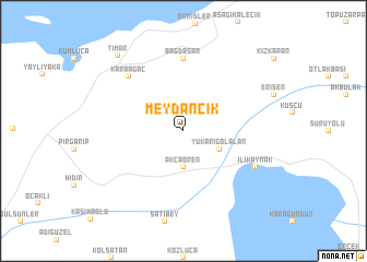 map of Meydancık