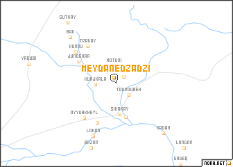 map of Meydān-e Dzādzī