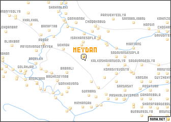 map of Meydān