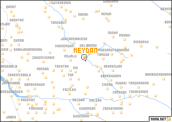 map of Meydān