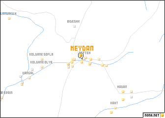 map of Meydān