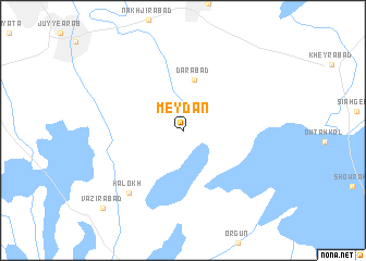 map of Meydān