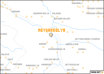 map of Meydar-e ‘Olyā