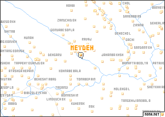 map of Meydeh