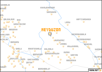 map of Meydūzon