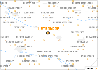 map of Meyendorf