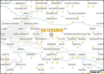 map of Meyerdamm