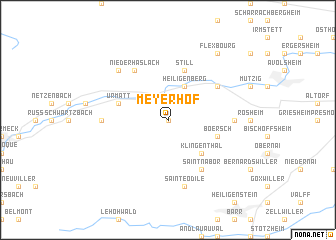 map of Meyerhof