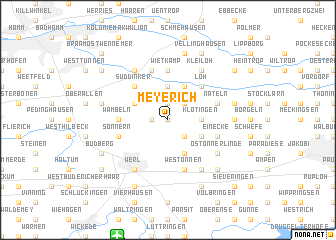 map of Meyerich