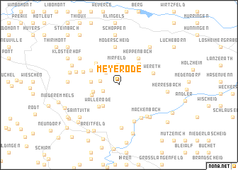 map of Meyerode