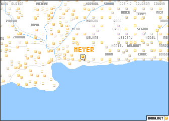 map of Meyer